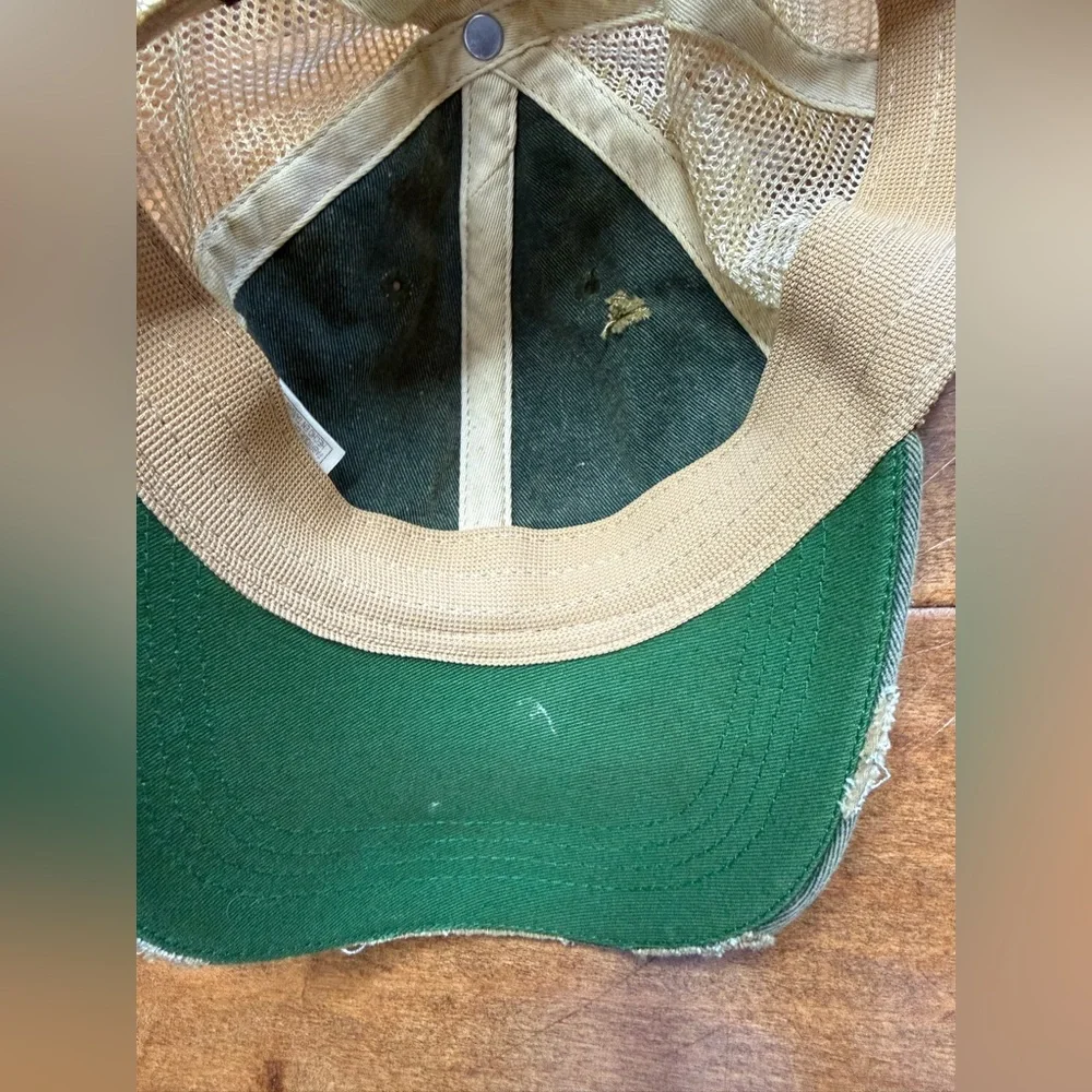 Distressed Trucker Hat “Do Epic Sh*t” Snapback Mesh Cap NWOT